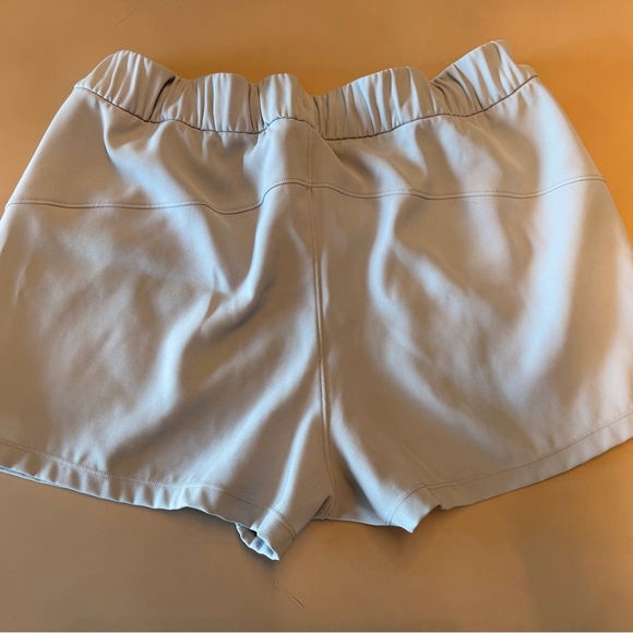 Lululemon Women's Lounge Shorts, Size 12, Blue, Drawstring, Pockets - Picture 3 of 7